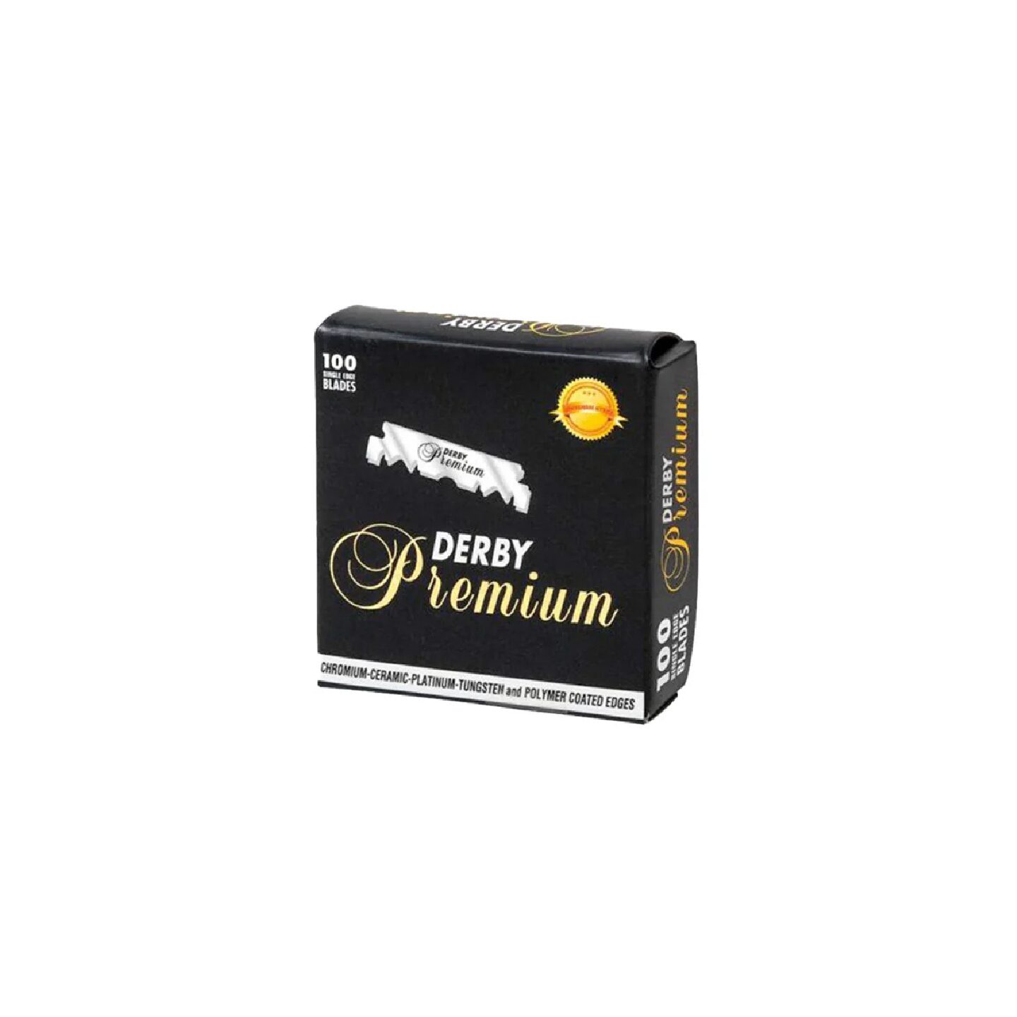 Lames de rasoir Derby 100 SE Premium – Boîte de 100 lames