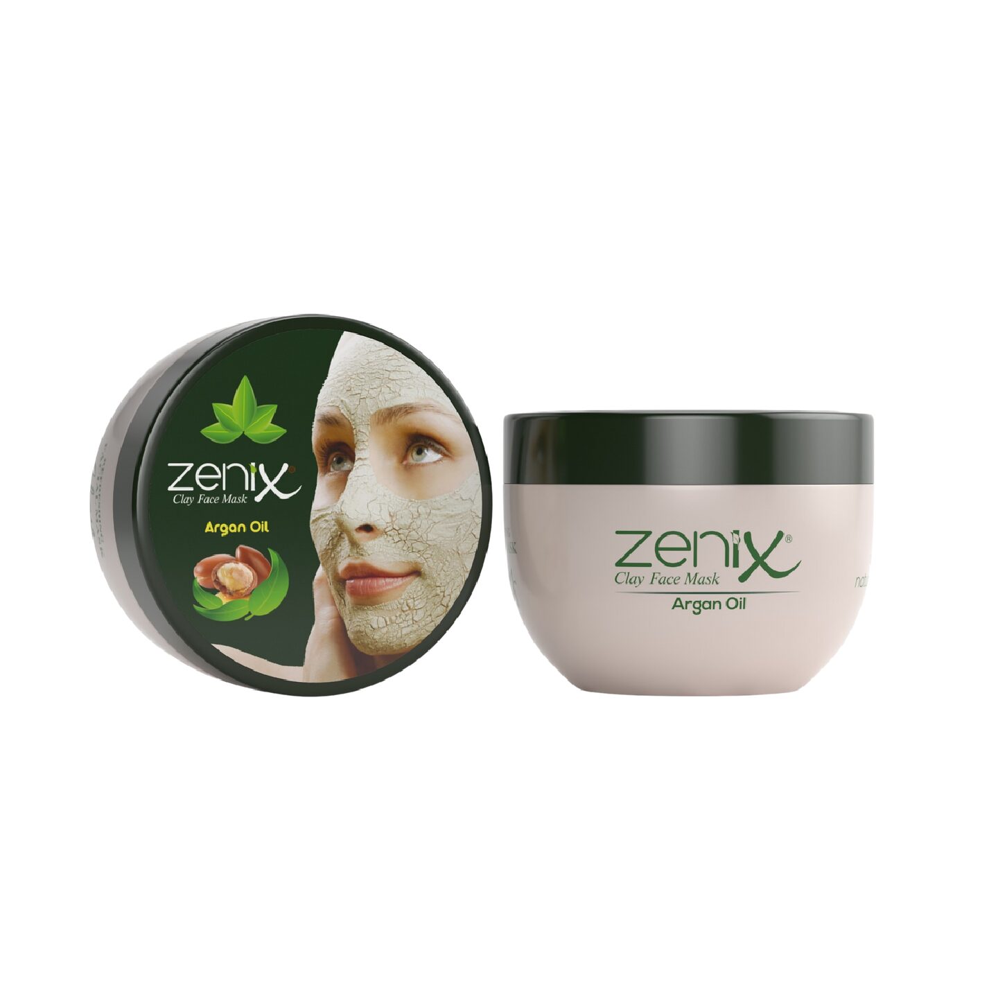 Zenix Masque Visage à l'Argile Argan – 350 g