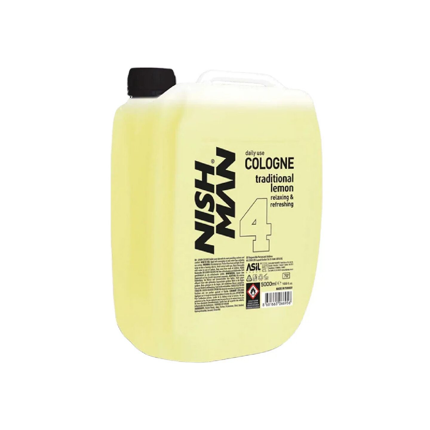 Nishman Lemon Cologne 70° - 5 Litres